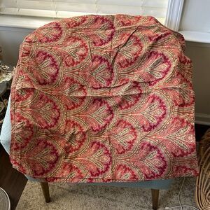 Pottery Barn Bundle of 3 Floral European Shams